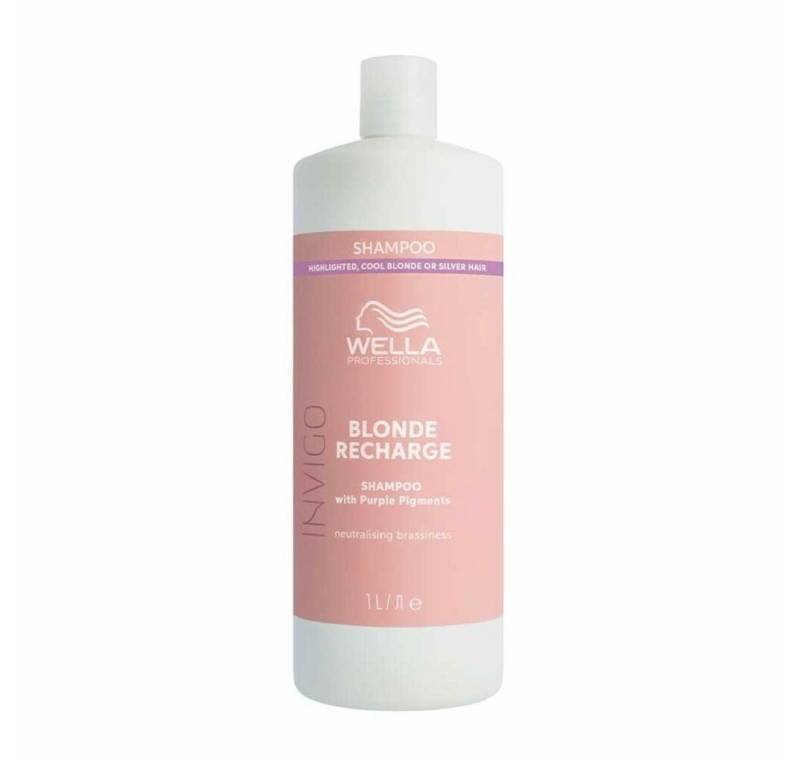 Wella Professionals Haarshampoo Invigo Blonde Recharge Shampoo 1000ml von Wella Professionals