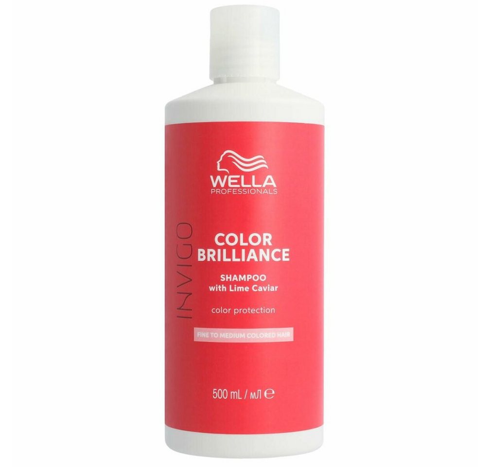 Wella Professionals Haarshampoo Invigo Color Brilliance Shampoo Fine Hair 500ml von Wella Professionals