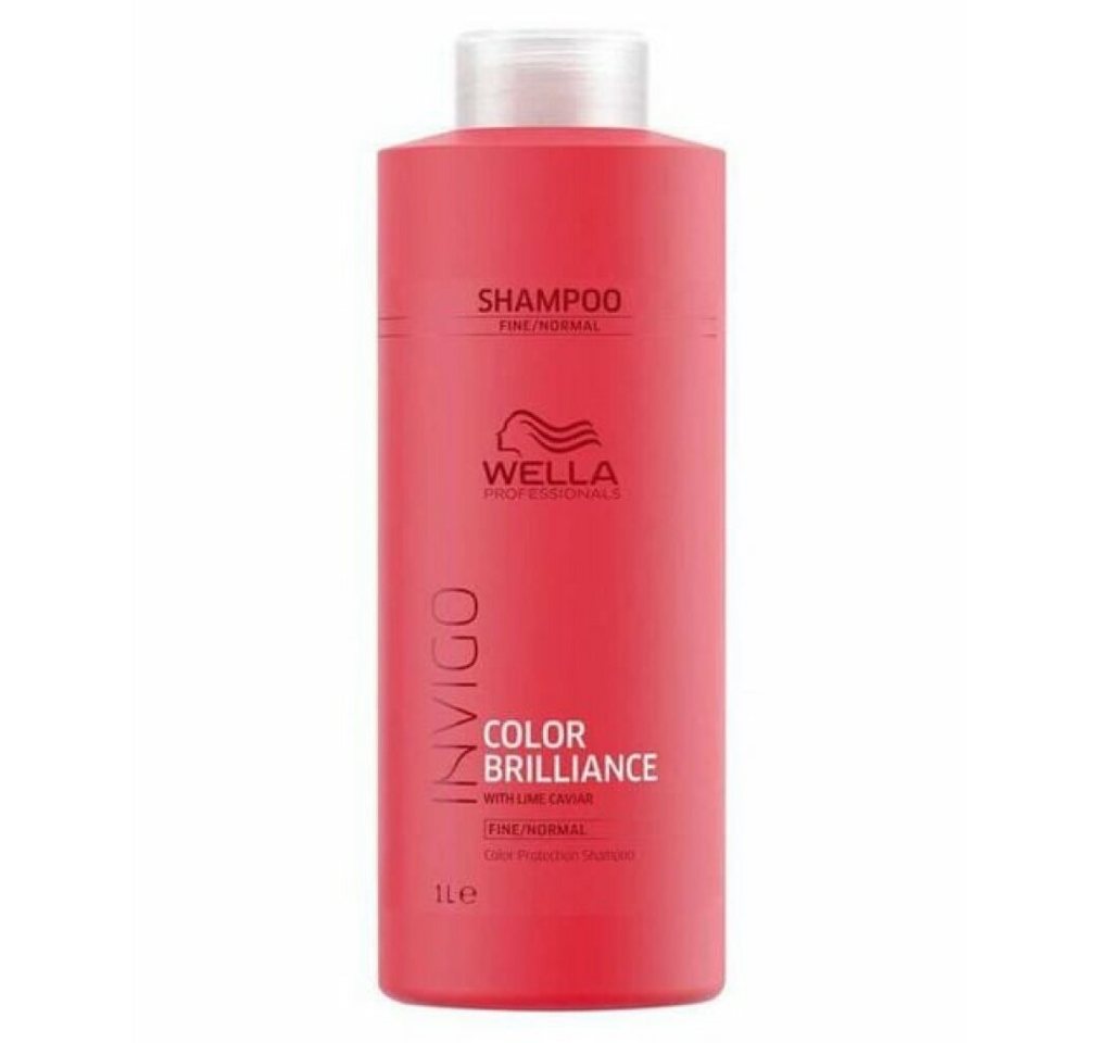 Wella Professionals Haarshampoo Invigo Color Brilliance Shampoo Für Feines Haar 1000ml von Wella Professionals