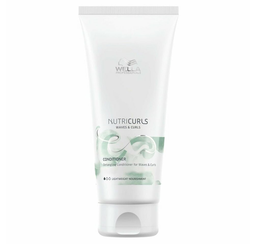 Wella Professionals Haarshampoo NUTRICURLS Pflegespülung 200 ml von Wella Professionals