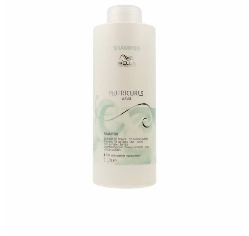 Wella Professionals Haarshampoo Nutricurls Shampoo Waves 1000ml von Wella Professionals