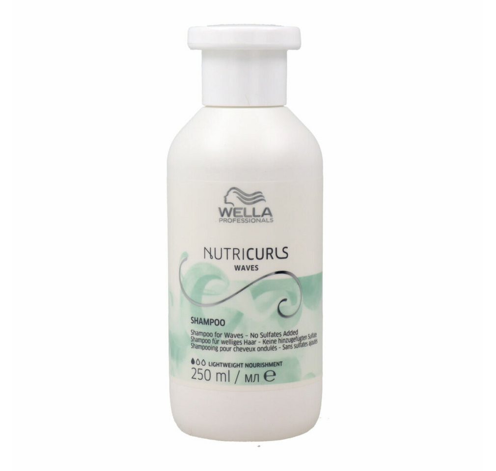Wella Professionals Haarshampoo Nutricurls Shampoo Waves 250ml von Wella Professionals