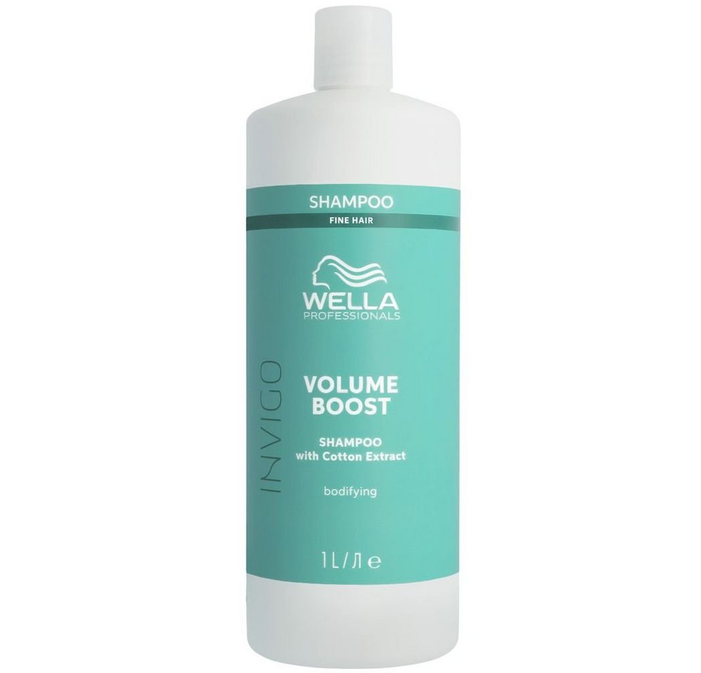 Wella Professionals Haarshampoo Wella Invigo Volume Boost Shampoo 1000ml von Wella Professionals