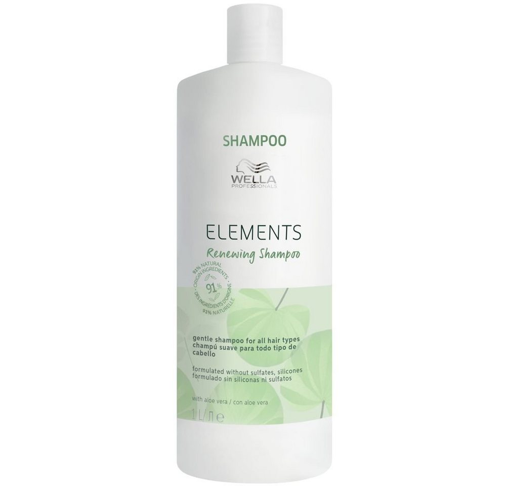 Wella Professionals Haarshampoo Wella Professional Elements Renewing Shampoo 1000 ml von Wella Professionals