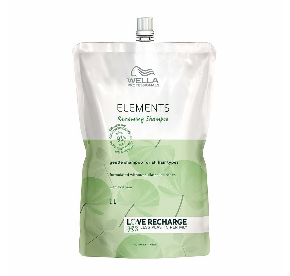 Wella Professionals Haarshampoo Wp Pro Elm Atb Sh Sh Pouch Renew 1l Emea von Wella Professionals