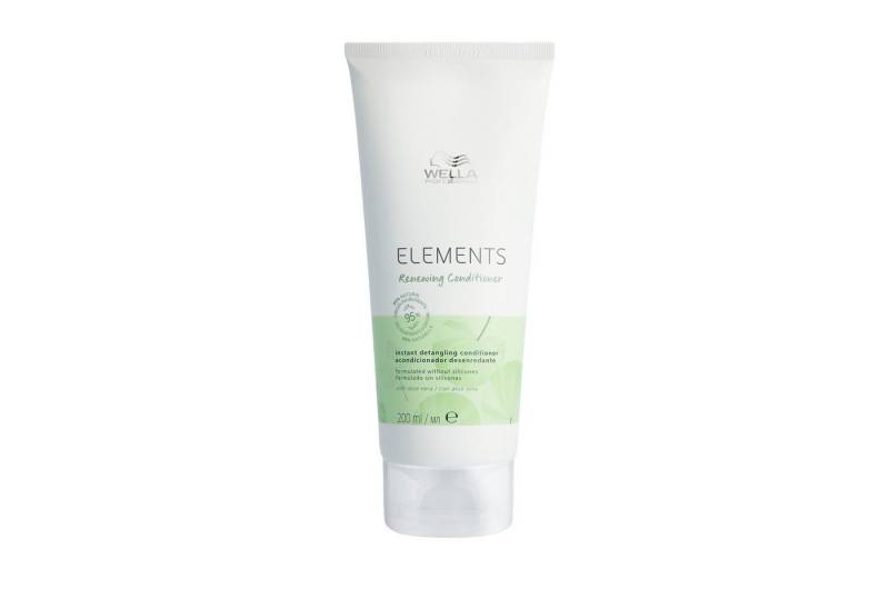 Wella Professionals Haarspülung Elements Conditioner, Anti-Frizz-Eigenschaften, glattes Finish, sanfte Pflege von Wella Professionals