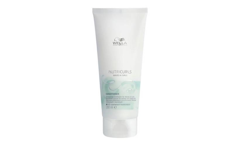 Wella Professionals Haarspülung NutriCurls Conditioner für Locken und welliges Haar, Lockendefinition, Frizz-Kontrolle, Jojobaöl und Weizenkleie-Extrakt von Wella Professionals