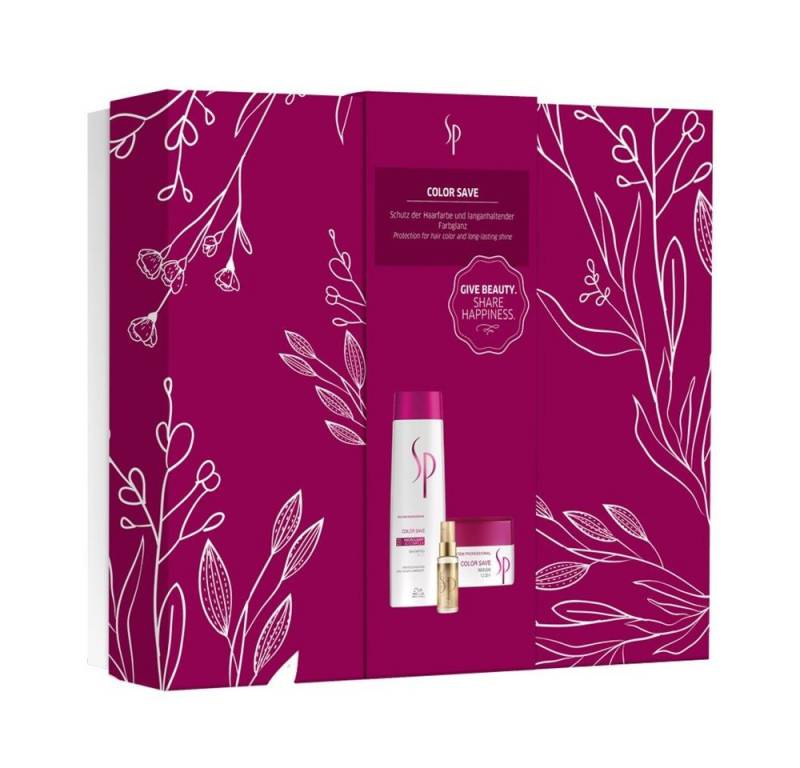 Wella SP Haarpflege-Set Color Save Gift Box-Shampoo 250ml+Mask 200ml+Luxe Oil 30ml Wella SP Haarpflege-Set Color Save Gift Box-Shampoo 250ml+Mask 200ml+Luxe Oil 30ml von Wella SP