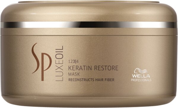Wella SP System Professional LuxeOil Keratin Restore Mask 150 ml Wella SP System Professional LuxeOil Keratin Restore Mask 150 ml von Wella SP