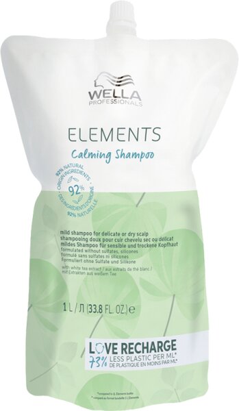 Wella Elements Calming Shampoo Refill 1000 ml von Wella