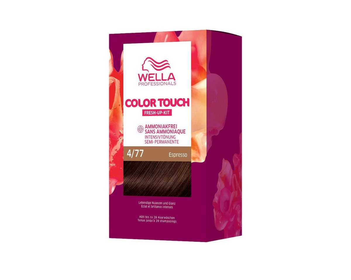 Wella Haarfarbe Wella Color Touch Kits 4/77 Espresso 130ml von Wella