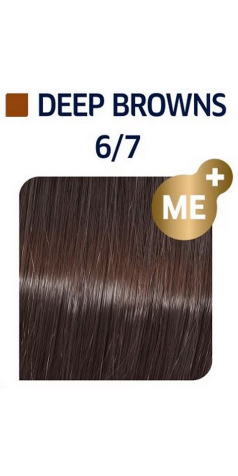 Wella Haarfarbe Wella Koleston Perfect ME+ Deep Browns 6/7 60ml von Wella