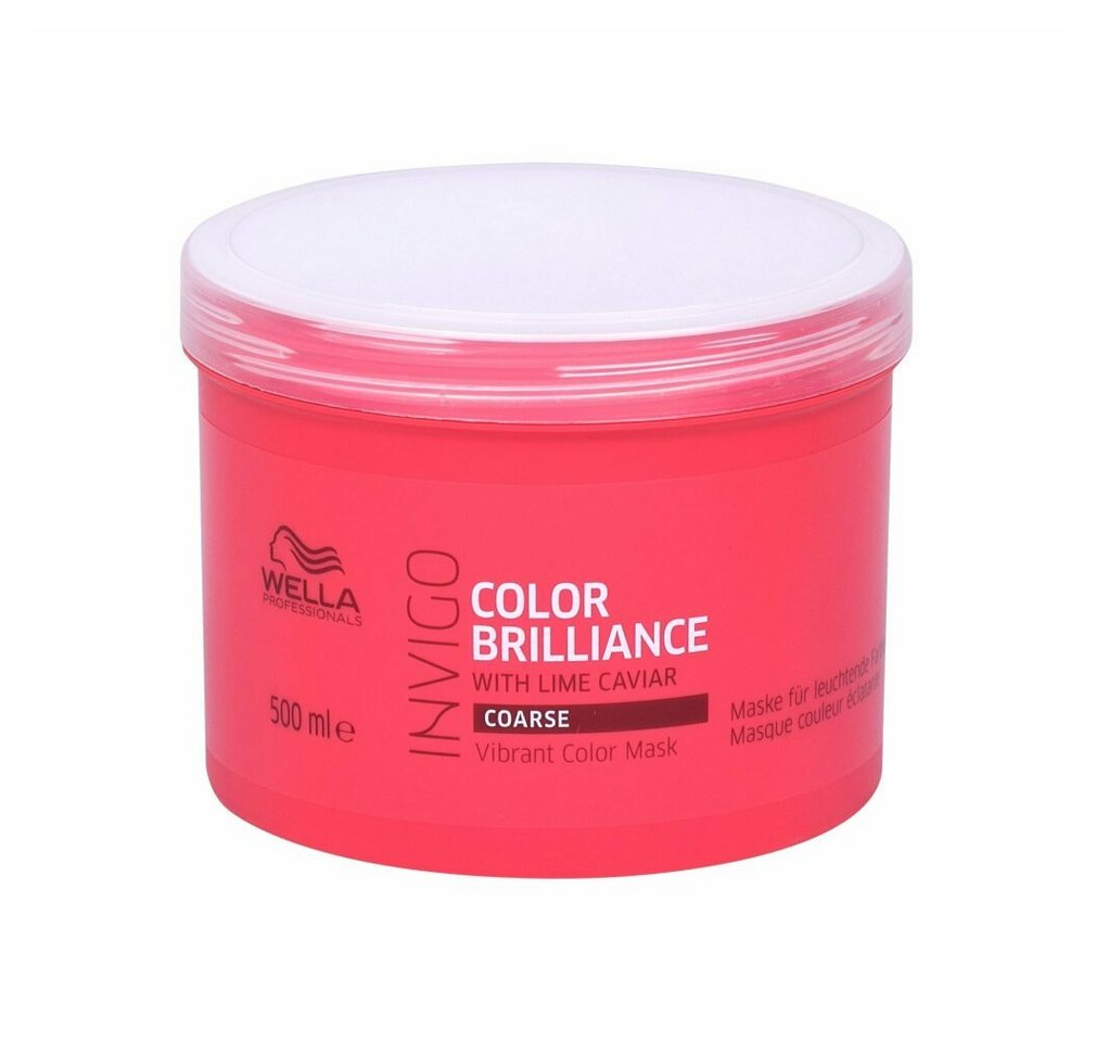Wella Professionals Haarkur Invigo Color Brilliance Mask Für Dickes Haar 500ml von Wella Professionals