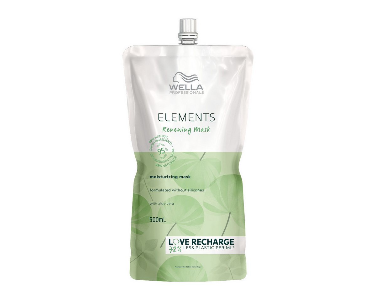 Wella Haarmaske Wella Elements Renewing Mask Pouches 1000ml von Wella