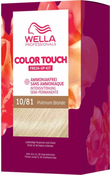 Wella Professionals Color Touch Fresh-Up-Kit 130 ml Rich Naturals 10/81 von Wella