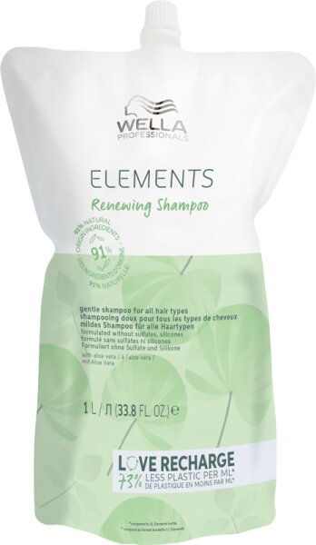 Wella Professionals Elements Renewing Shampoo Nachfüllpack 1000 ml von Wella