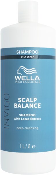 Wella Professionals Invigo Scalp Balance Aqua Pure Shampoo 1000 ml von Wella