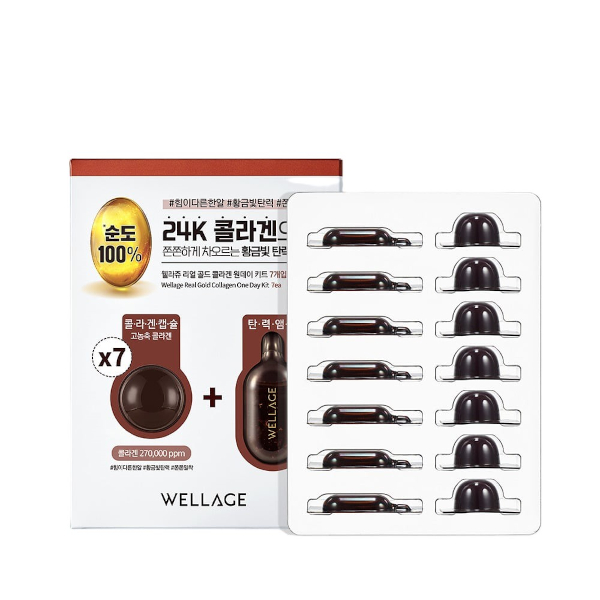 Wellage - Real Gold Collagen One Day Kit - 7stücke von Wellage