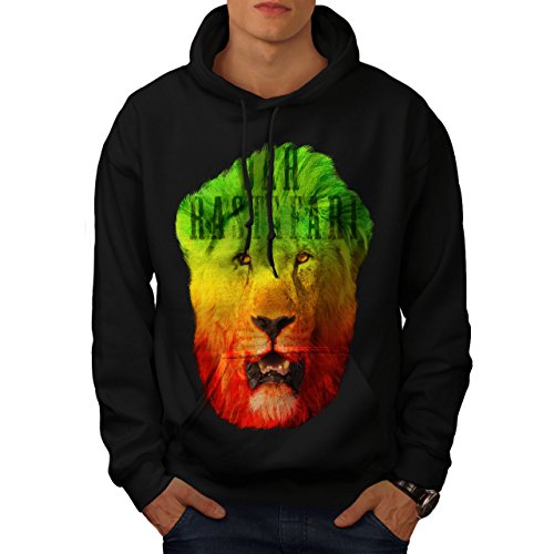 Wellcoda Rastafari Gras Topf Rasta Männer Kapuzenpullover Safari  Beiläufiges mit Kapuze Sweatshirt von Wellcoda