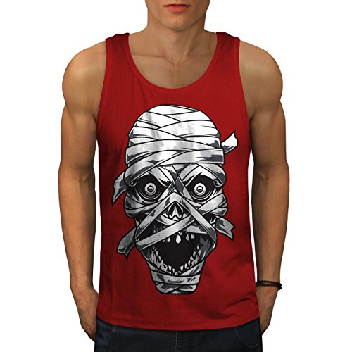 Wellcoda Schrecken Mumie Augen Männer Tank Top Ägypten Aktives Sport-Shirt von Wellcoda