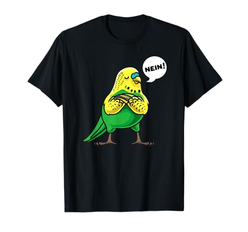 Wellensittich Zubehör und Ornithloge Geschenke Unisex-Erwachsene, Unisex-Kinder Schwarz S Halbarm T-Shirt Wellensittich Zubehör und Ornithloge Geschenke Unisex-Erwachsene, Unisex-Kinder Schwarz S Halbarm T-Shirt von Wellensittich Zubehör und Ornithloge Geschenke