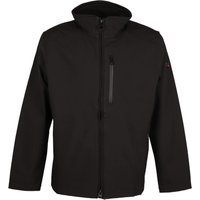 Wellensteyn Alpinus Herren Softshell Jacke mat black S von Wellensteyn