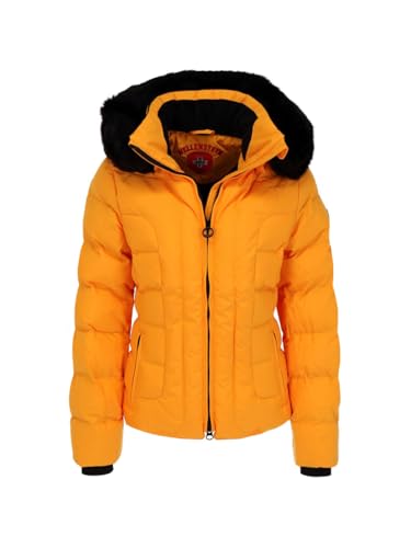 Wellensteyn BELVITESSE Short BVDS-565 FourStreAirTec Damen Steppjacke, Größe:XS, Farbe:Saffron von Wellensteyn