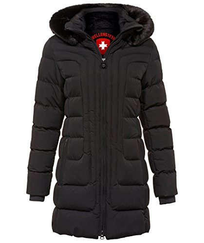 Wellensteyn Damen Jacke BELVITESSE Long Schwarz, Größe:XS, Farbe:Schwarz von Wellensteyn