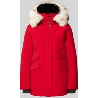Wellensteyn Funktionsjacke mit Kunstfellbesatz Modell 'ENTERPRISE' in Rot, Größe XS von Wellensteyn