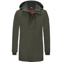 Wellensteyn Funktionsparka Traveller mit Logo-Patch und Kunstfellfutter in XXL von Wellensteyn