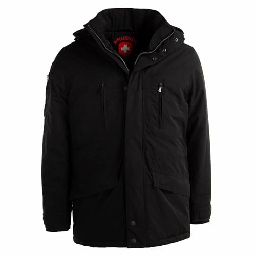 Wellensteyn Herren Jacke GOLFJACKE Winter Schwarz PolyAirLite, Größe:XXL, Farbe:Scwarz von Wellensteyn