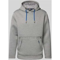 Wellensteyn Hoodie mit Label-Applikation in Mittelgrau, Größe M von Wellensteyn