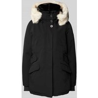 Wellensteyn Parka mit Kunstfellbesatz Modell 'ENTERPRISE' in Black, Größe XXL von Wellensteyn