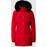 Wellensteyn Schneezauber 382 Funktionsjacke mit Webpelz in Rot, Größe XS von Wellensteyn