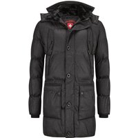Wellensteyn Winterparka in Woll-Optik mit abtrennbarem Kunstfellkragen von Wellensteyn