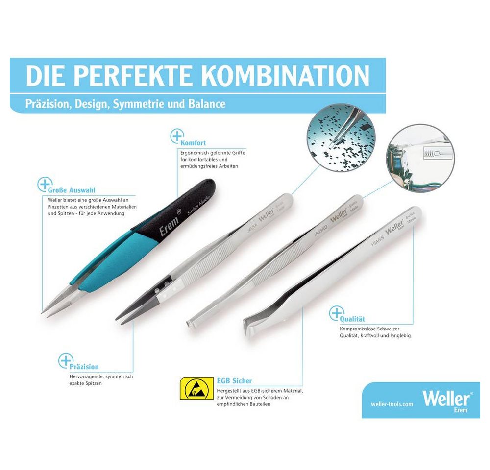 Weller Erem® Pinzette Ersatzmesser für 29W30 XB29W301 von Weller Erem®