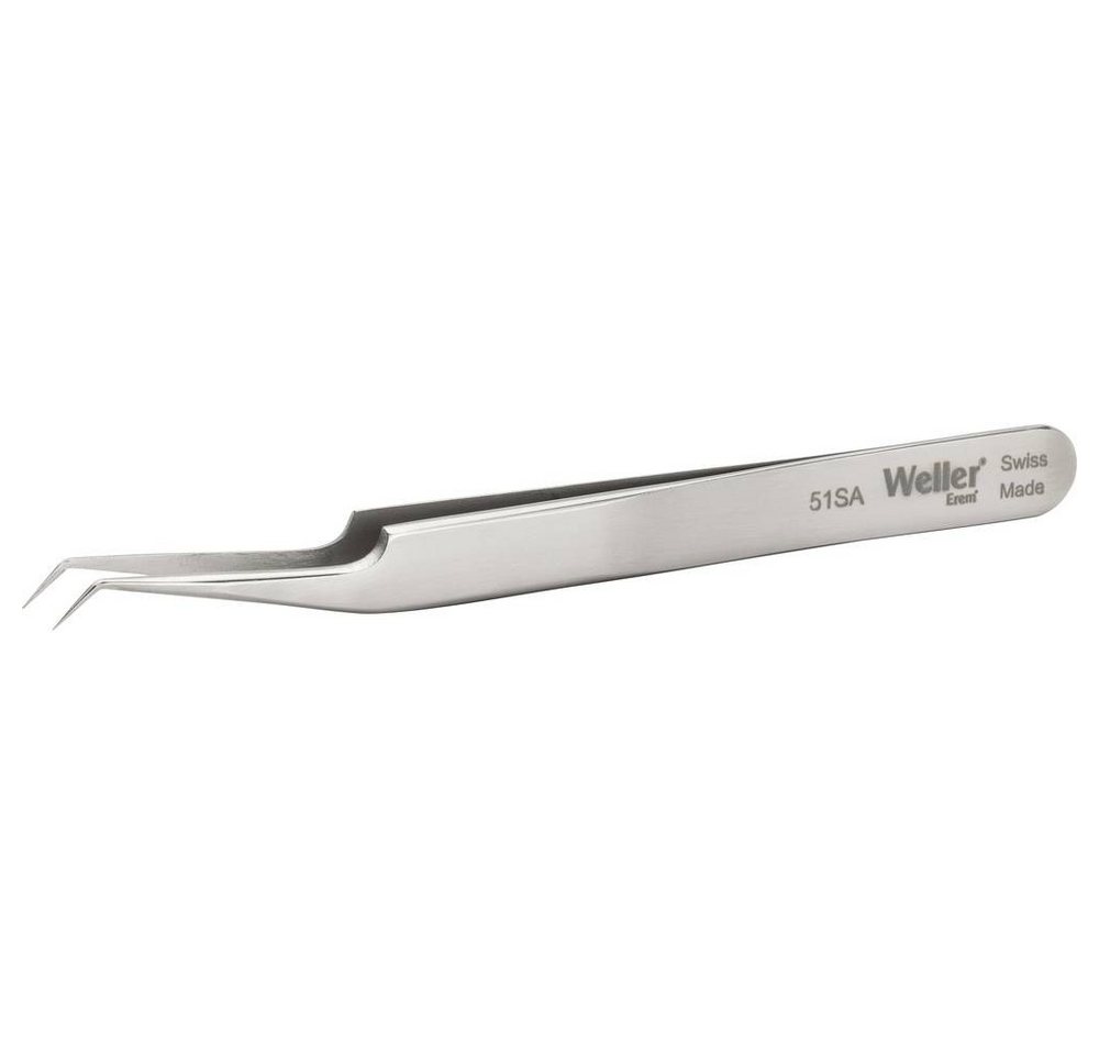 Weller Erem® Pinzette Präzisionspinzette mit sehr feinen Spitzen, abgewinkelt 30° 51SA von Weller Erem®