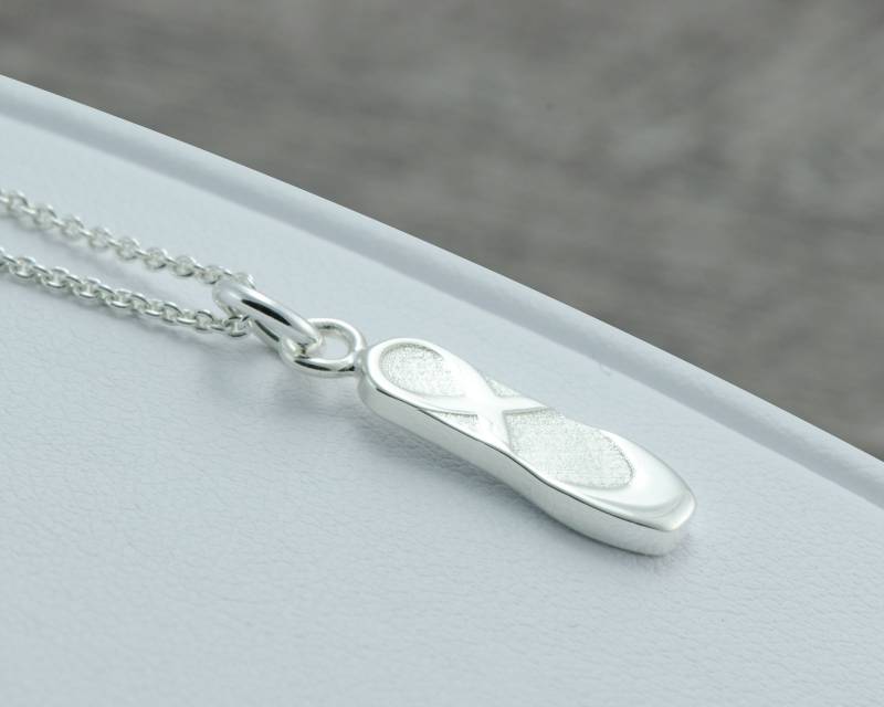Ballett Zehe Schuh Halskette, Silber Ballettschuh Recital Geschenk, Tanz Team Mutter, Tanzlehrer Wertschätzung Geschenk von WellesleyRowJewelry