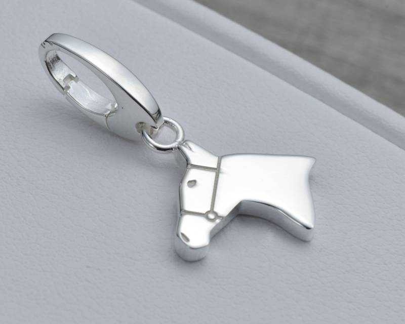 Pferd Charm Sterling Silber, Pferdearmband, Reitschmuck, Pferdehalskette, Geschenk Für Pferdeliebhaber, Pferdegeschenk Mädchen von WellesleyRowJewelry