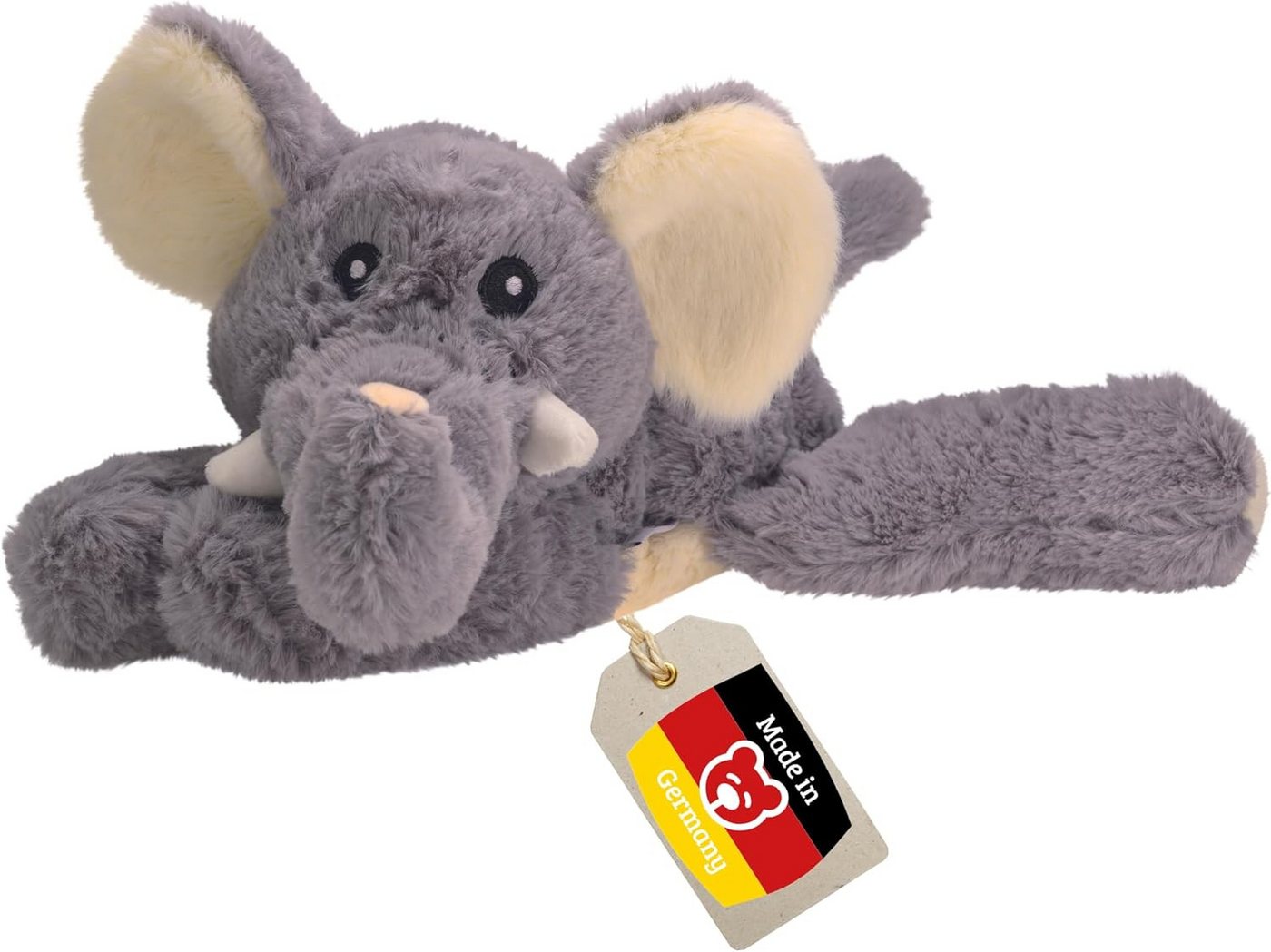 Welliebellies Wärmekissen welliebellies® Wärmetier Elefant groß - Kuschelig & Wärmend von Welliebellies