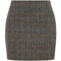Wellington of Bilmore Bleistiftrock aus Harris Tweed mit Fischgrät-Webmuster in 42 von Wellington of Bilmore