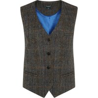 Wellington of Bilmore Damen-Anzugweste Lea aus Harris Tweed mit Fischgrätmuster in 40 von Wellington of Bilmore