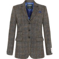 Wellington of Bilmore Damen-Blazer Carola aus Harris Tweed mit Fischgrät-Webmuster in 40 von Wellington of Bilmore