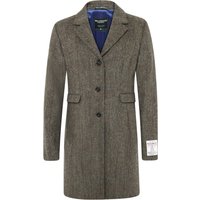 Wellington of Bilmore Damen-Kurzmantel Emilia aus Harris Tweed mit Fischgrät-Webmuster in 42 von Wellington of Bilmore