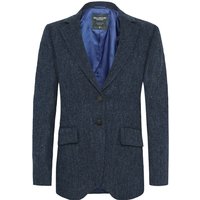 Wellington of Bilmore Damenblazer aus Harris Tweed mit fallendem Reverskragen in 36 von Wellington of Bilmore