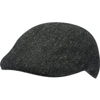 Wellington of Bilmore Gefütterte Schiebermütze Henry aus Harris Tweed in 56 von Wellington of Bilmore