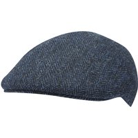 Wellington of Bilmore Gefütterte Schiebermütze Henry mit Fischgrätmuster in 58 von Wellington of Bilmore