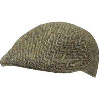 Wellington of Bilmore Gefütterte Schiebermütze Henry mit Fischgrätmuster in 61 von Wellington of Bilmore