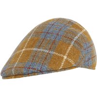 Wellington of Bilmore Gefütterte Schiebermütze aus Harris Tweed mit Tartanmuster in 60 von Wellington of Bilmore