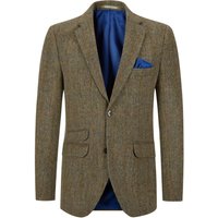 Wellington of Bilmore Harris Tweed Sakko London mit Ellenbogenpatches in 25 von Wellington of Bilmore